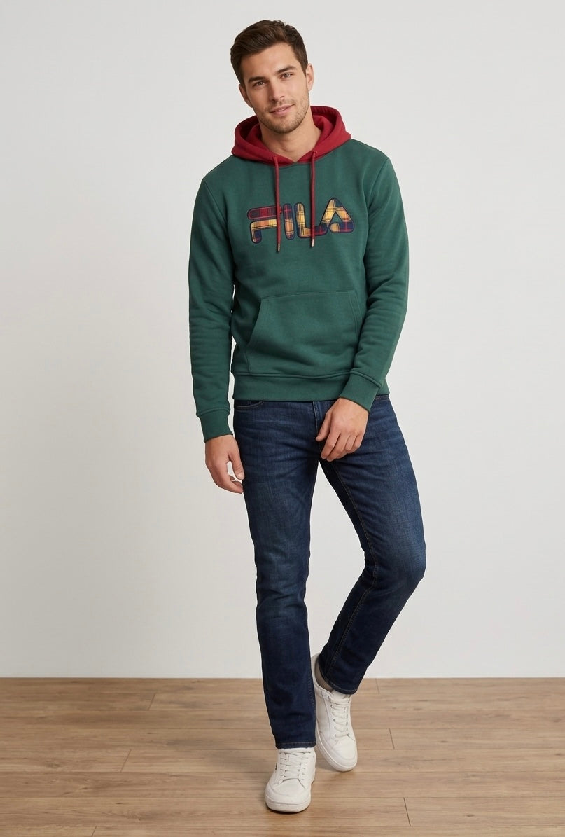 FILA GREEN HOODIE FOR MEN