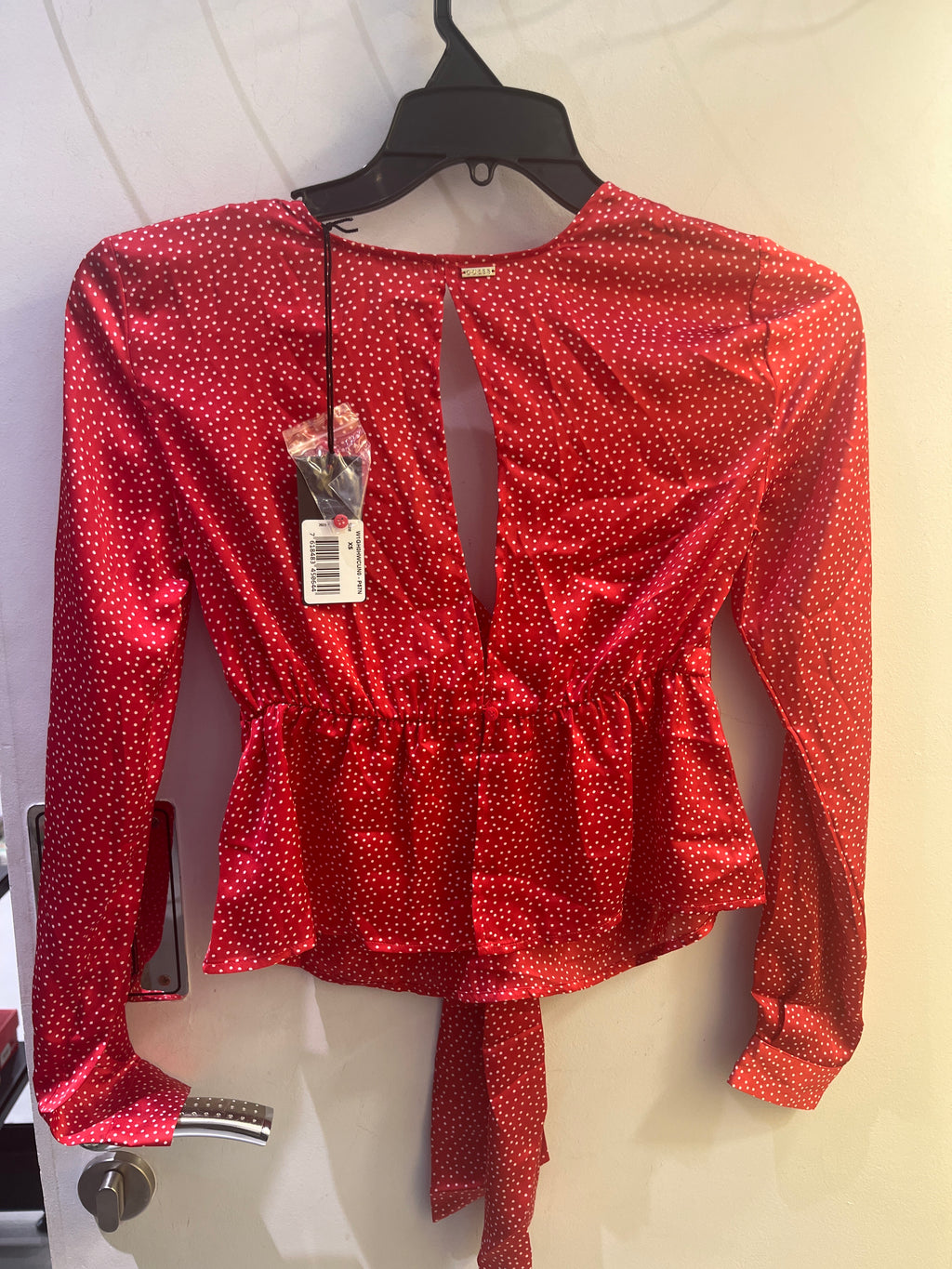 GUESS WOMEN RED COLOR TOP