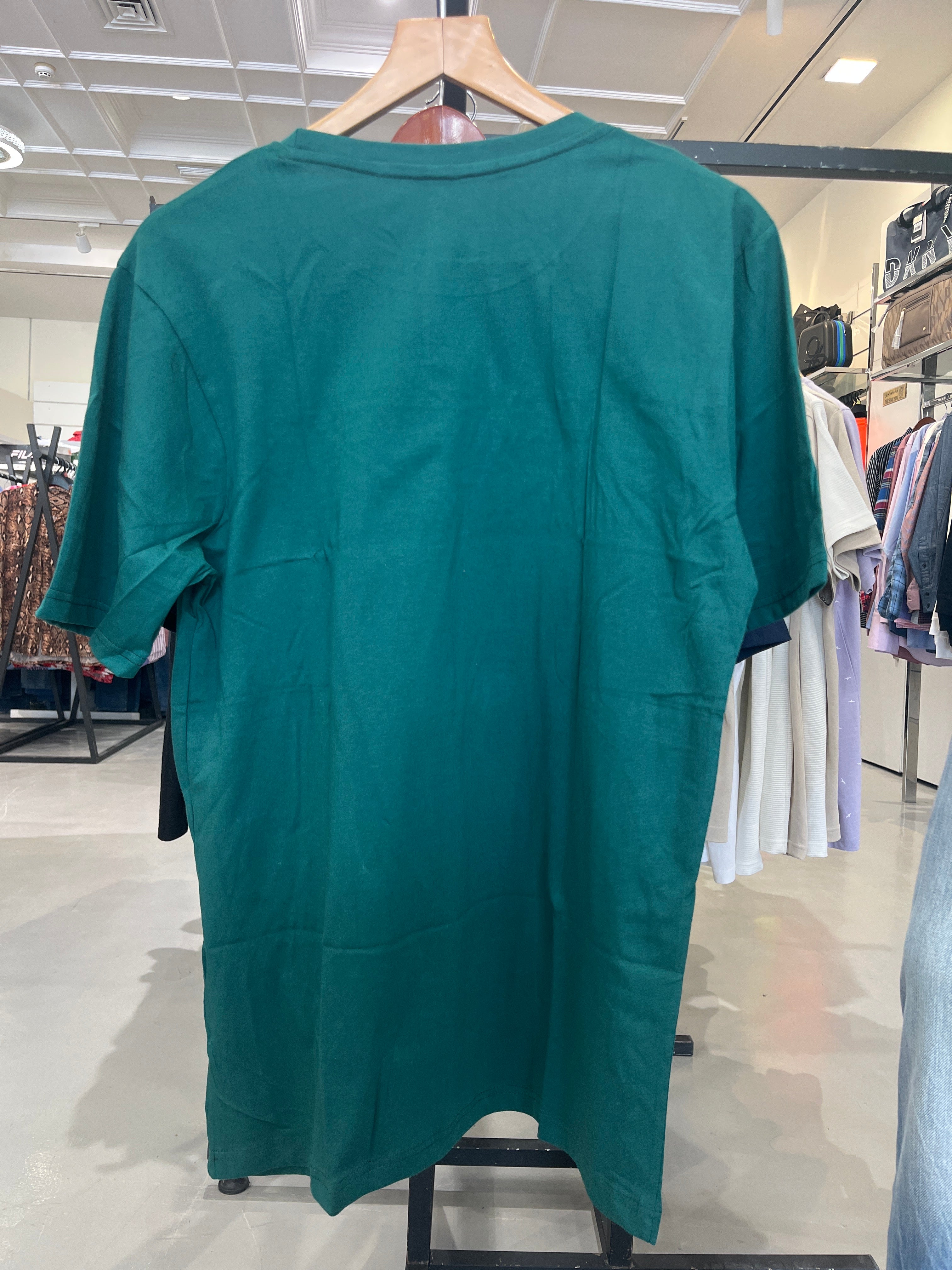 BS Style Men's Green"EARTH" Graphic Printed T-Shirt