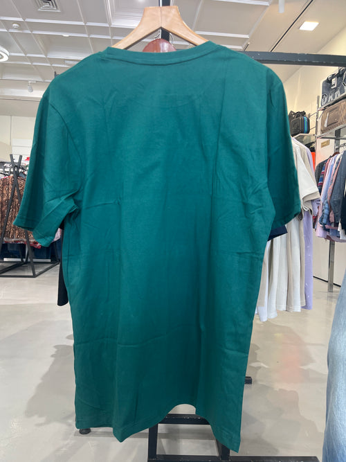BS Style Men's Green"EARTH" Graphic Printed T-Shirt