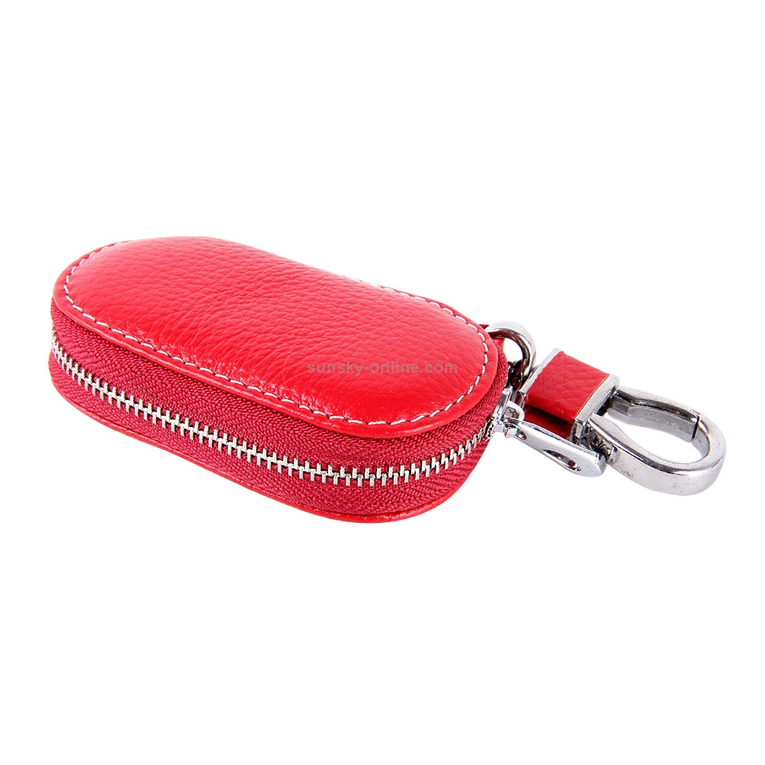 Universal Leather Waist Hanging Zipper Wallets Key Holder Bag