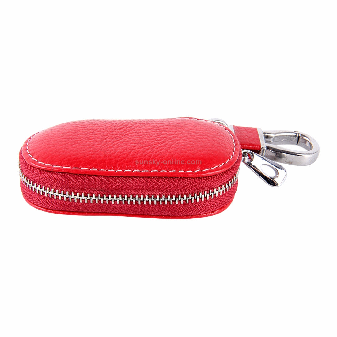 Universal Leather Waist Hanging Zipper Wallets Key Holder Bag