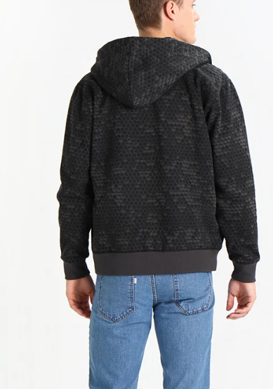 G-STAR CORE HOC HOODEI ZIP SW L/S - Zip-up sweatshirt - mdf/raven
