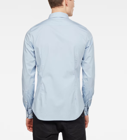 G STAR MEN LIGHT BLUE Core Super Slim Shirt