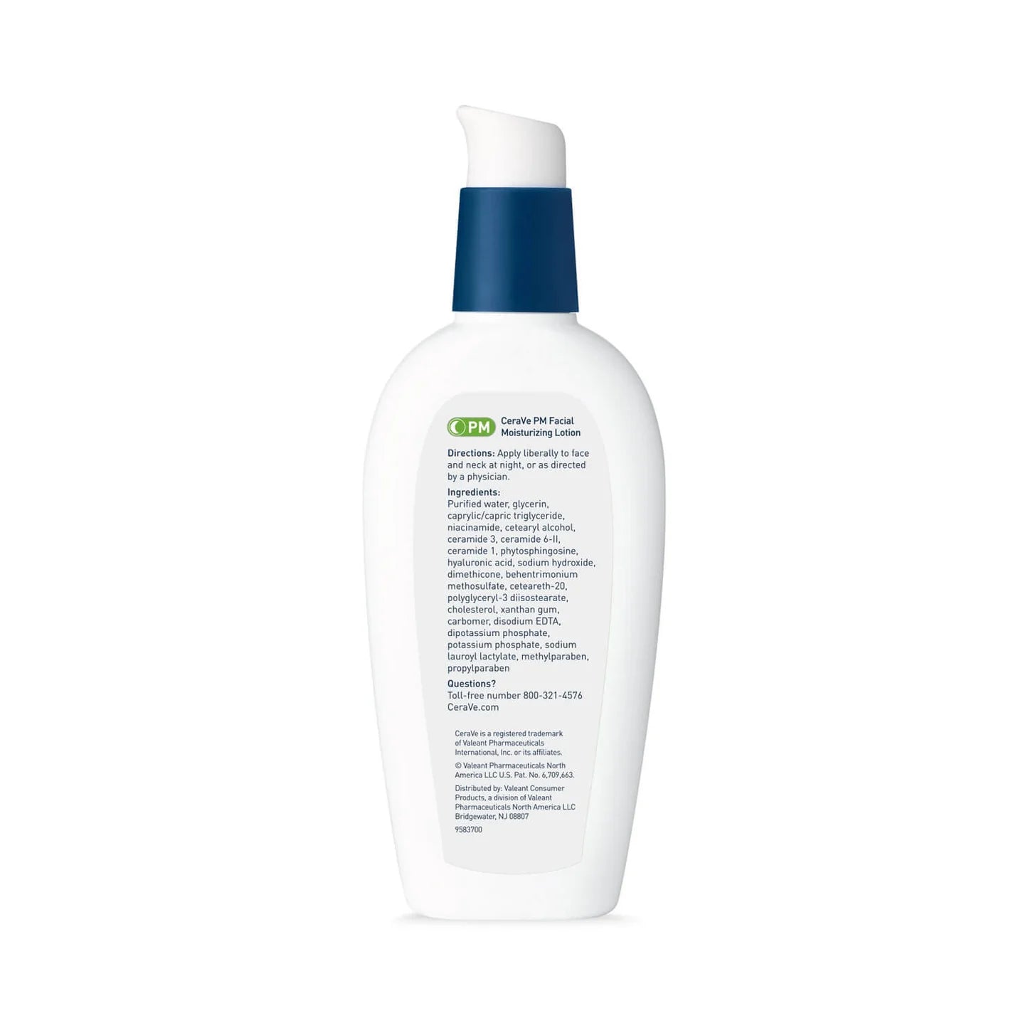 CERAVE FACIAL, MOISTURIZING Lotion PM-ULTRA LIGHTWEIGHT 89 ml