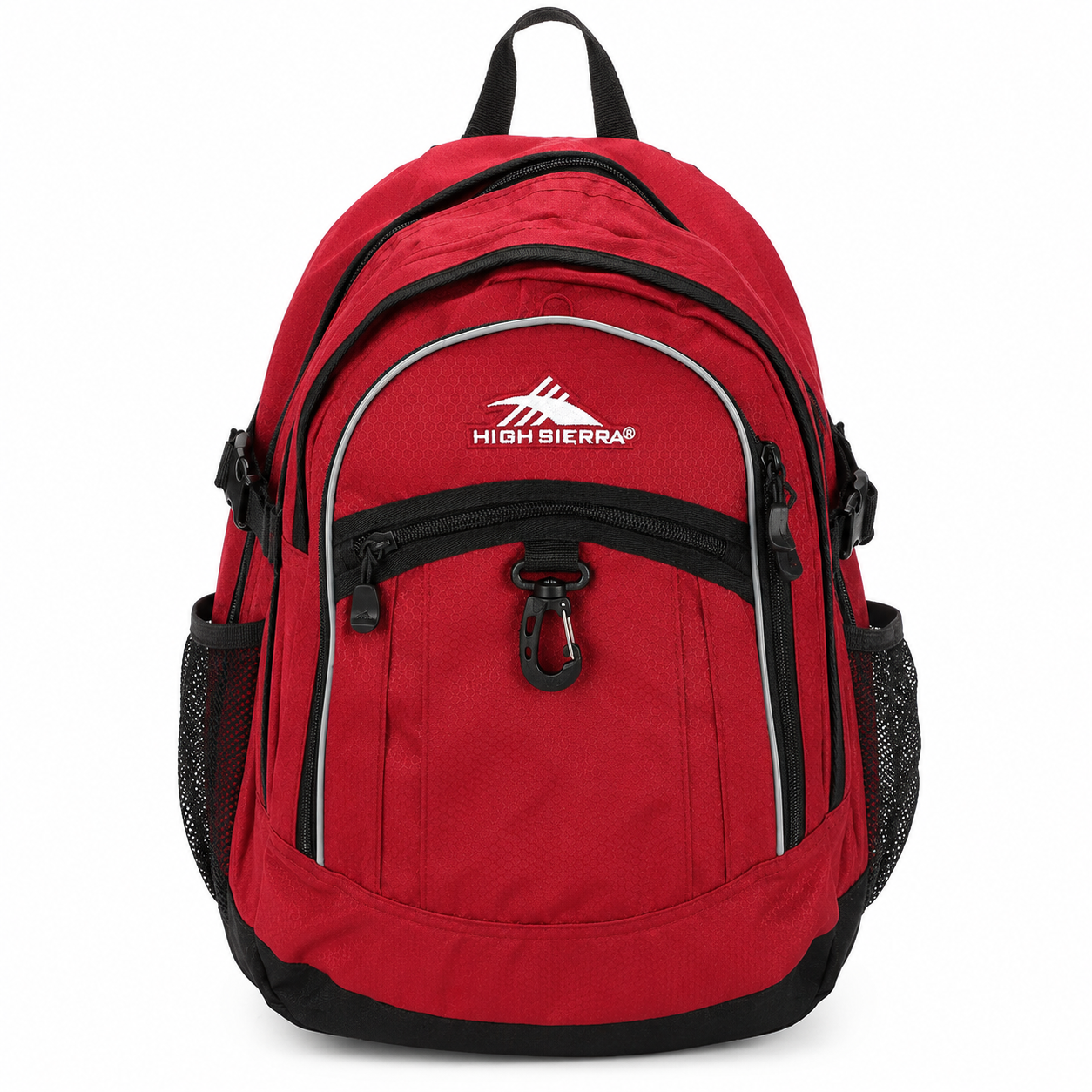 High Sierra Red & Black Multi-Compartment Laptop Backpack