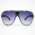 Guess GU7014-TQZB-35 Sunglasses – Turquoise Zebra / Crystal G / Smoke Gradient