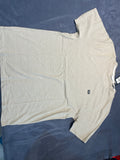 Minimalist Small Logo Crewneck T-Shirt in Heather Beige
