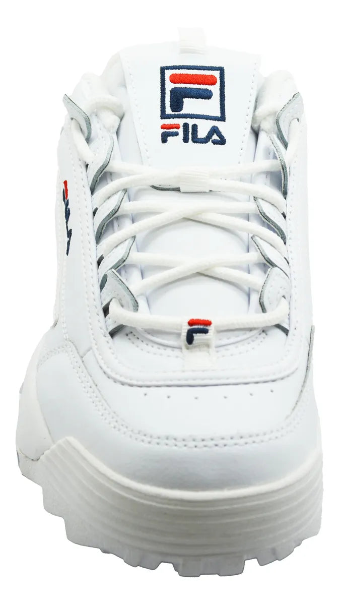 Tenis Fila Disruptor Ii Premium 1fm00139-125 Wht/fnvy/fred