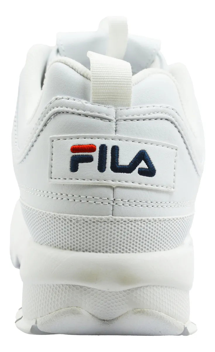 Tenis Fila Disruptor Ii Premium 1fm00139-125 Wht/fnvy/fred
