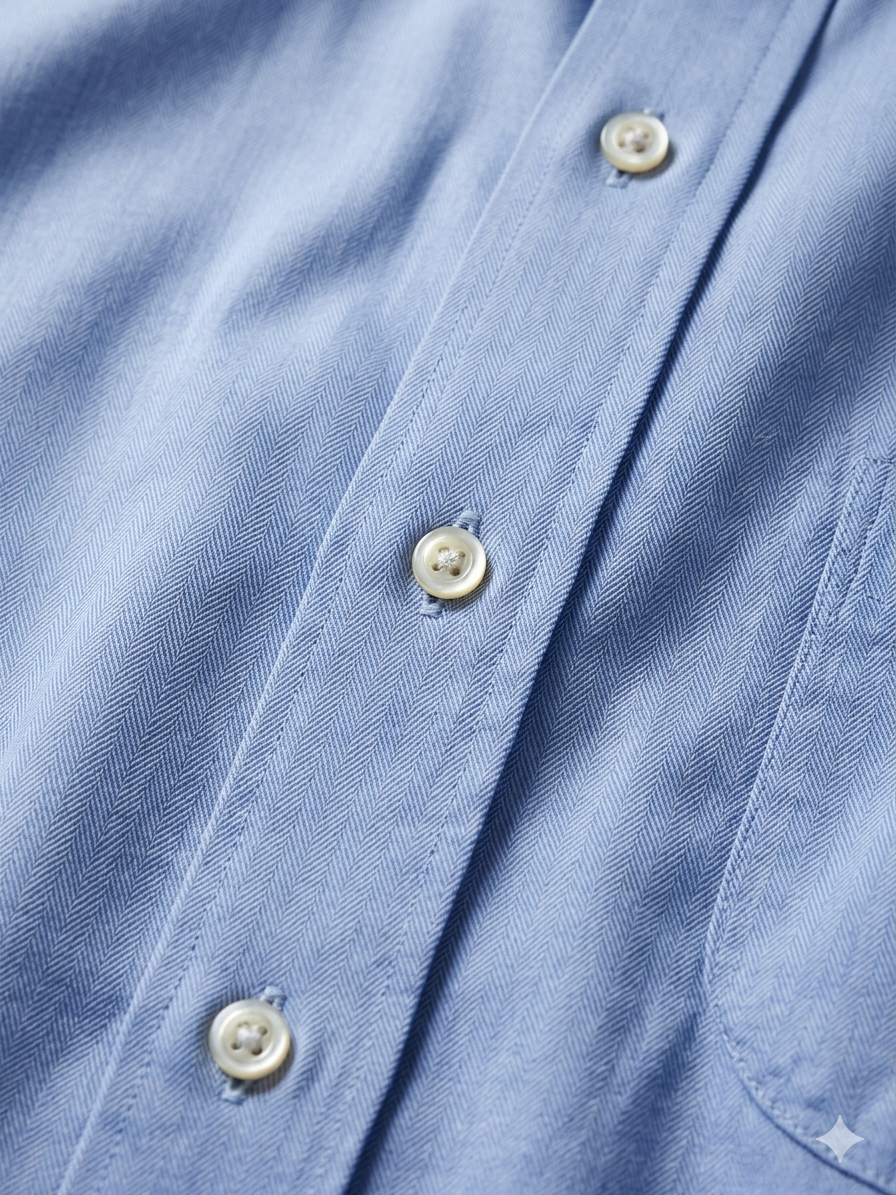 MIX EUROPEAN BRANDS BLUE SHIRT FOR MEN