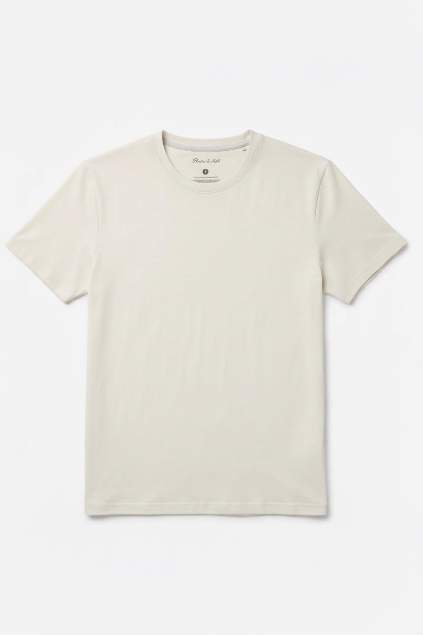 porter and ash PERFORMANCE White T-Shirt Men