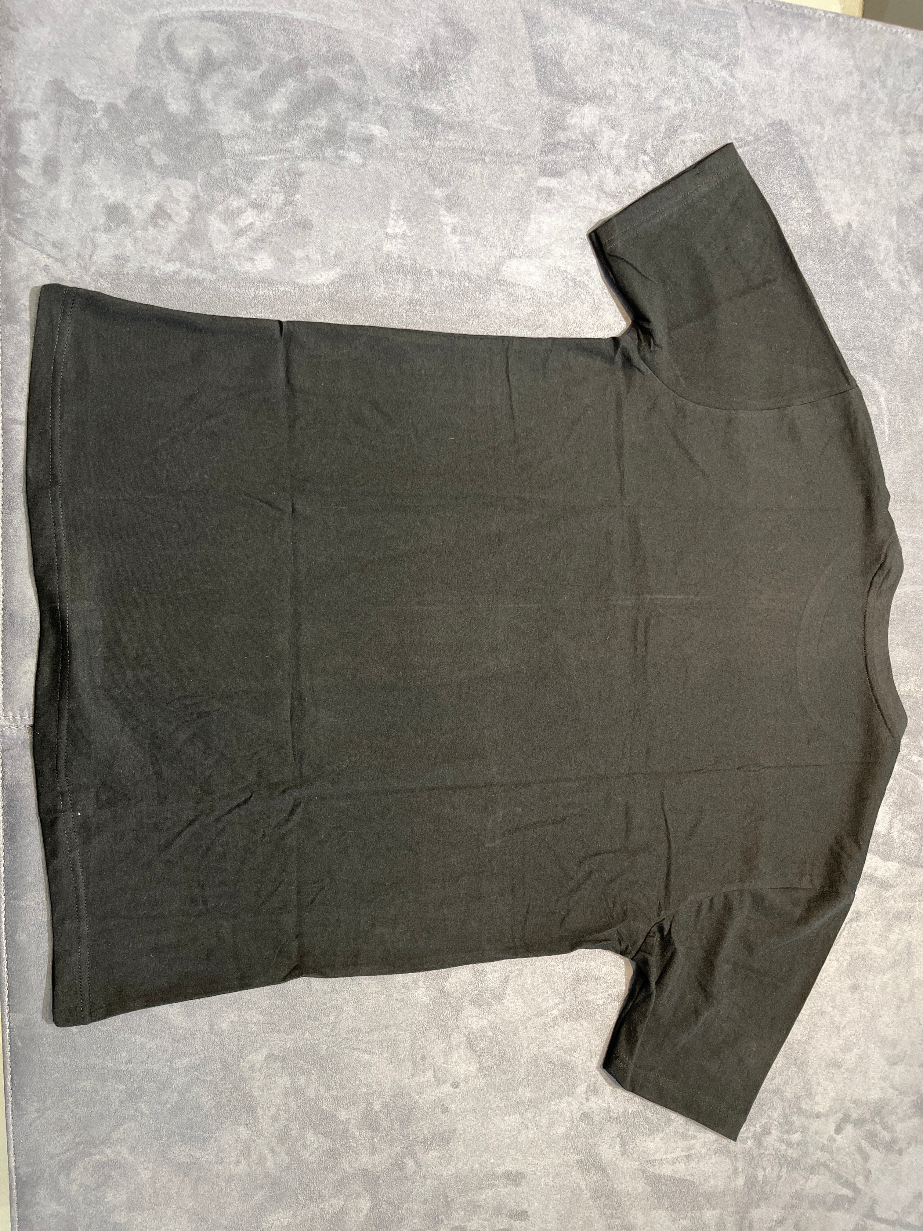 BS Style Men's Black "EARTH" Graphic Printed T-Shirt