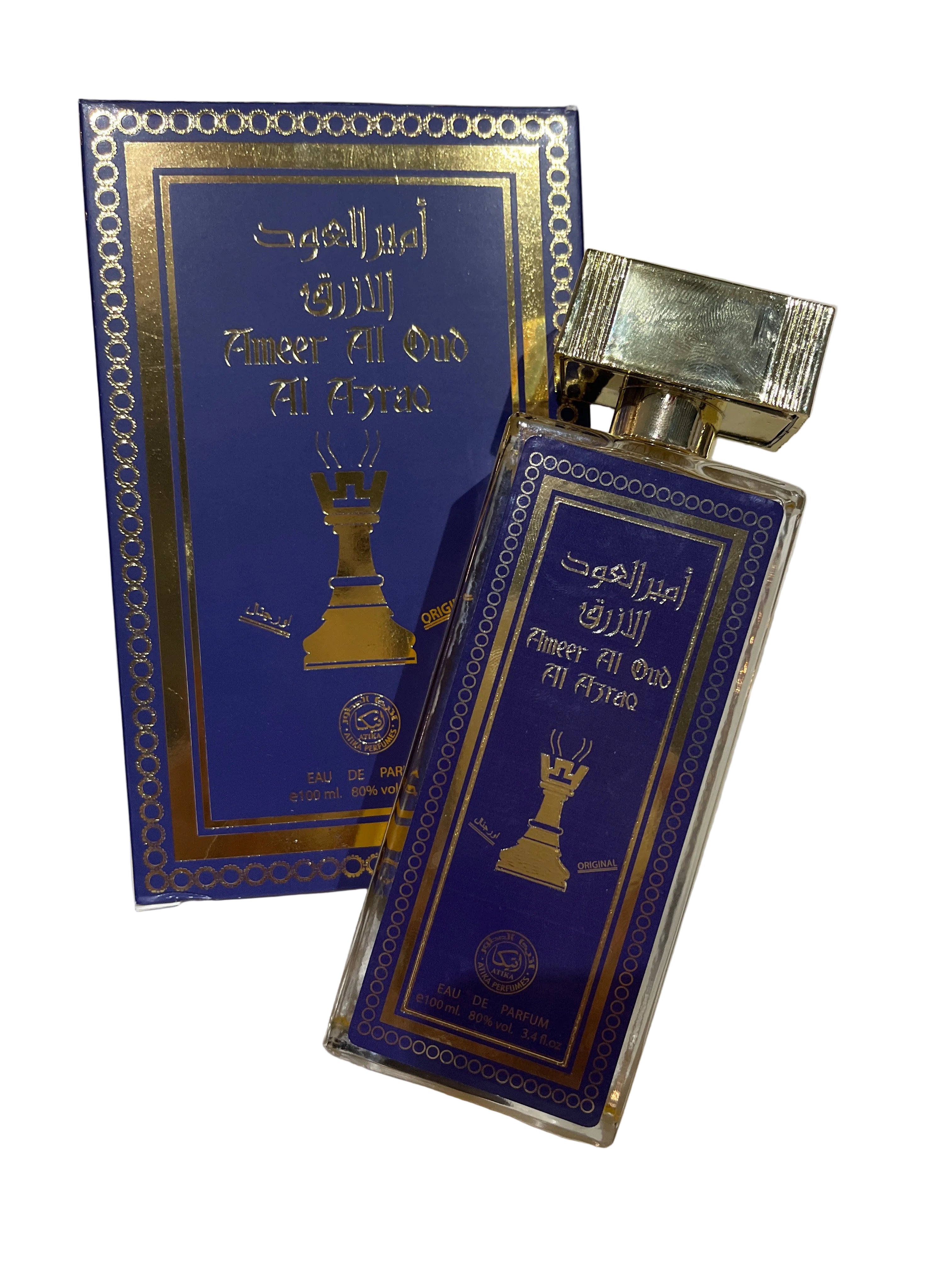 Atika Perfumes Ameer Al Oud Al Azraq EDP 100ml