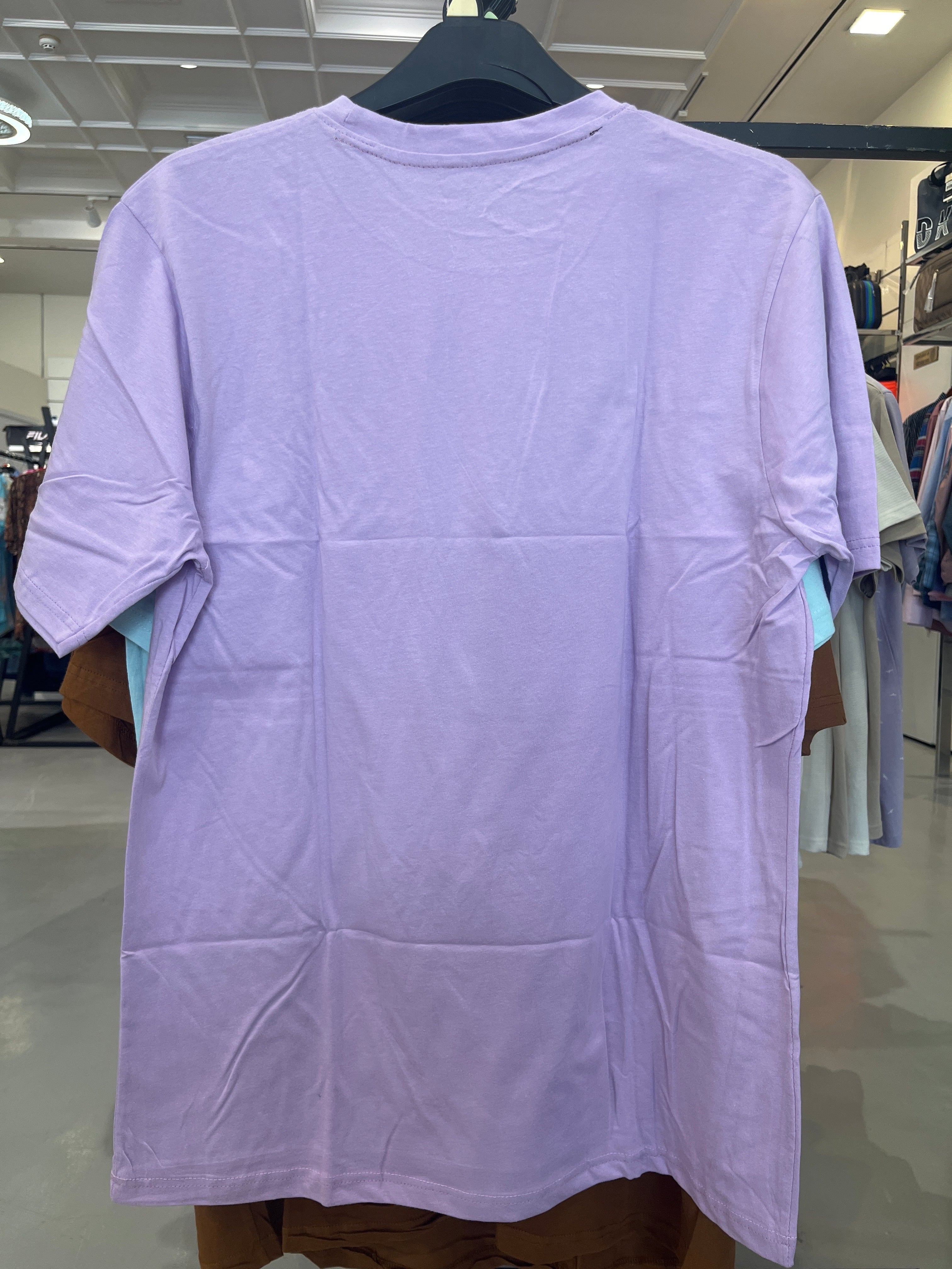 BS Style Men's Purple "EARTH" Graphic Printed T-Shirt