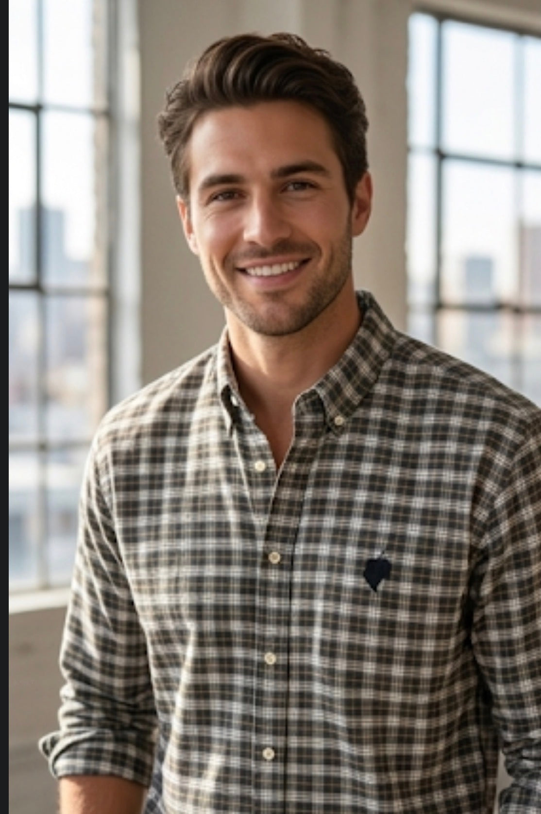 RALPH LAUREN CHECKERED MULTI COLORED SHIRT FOR MEN