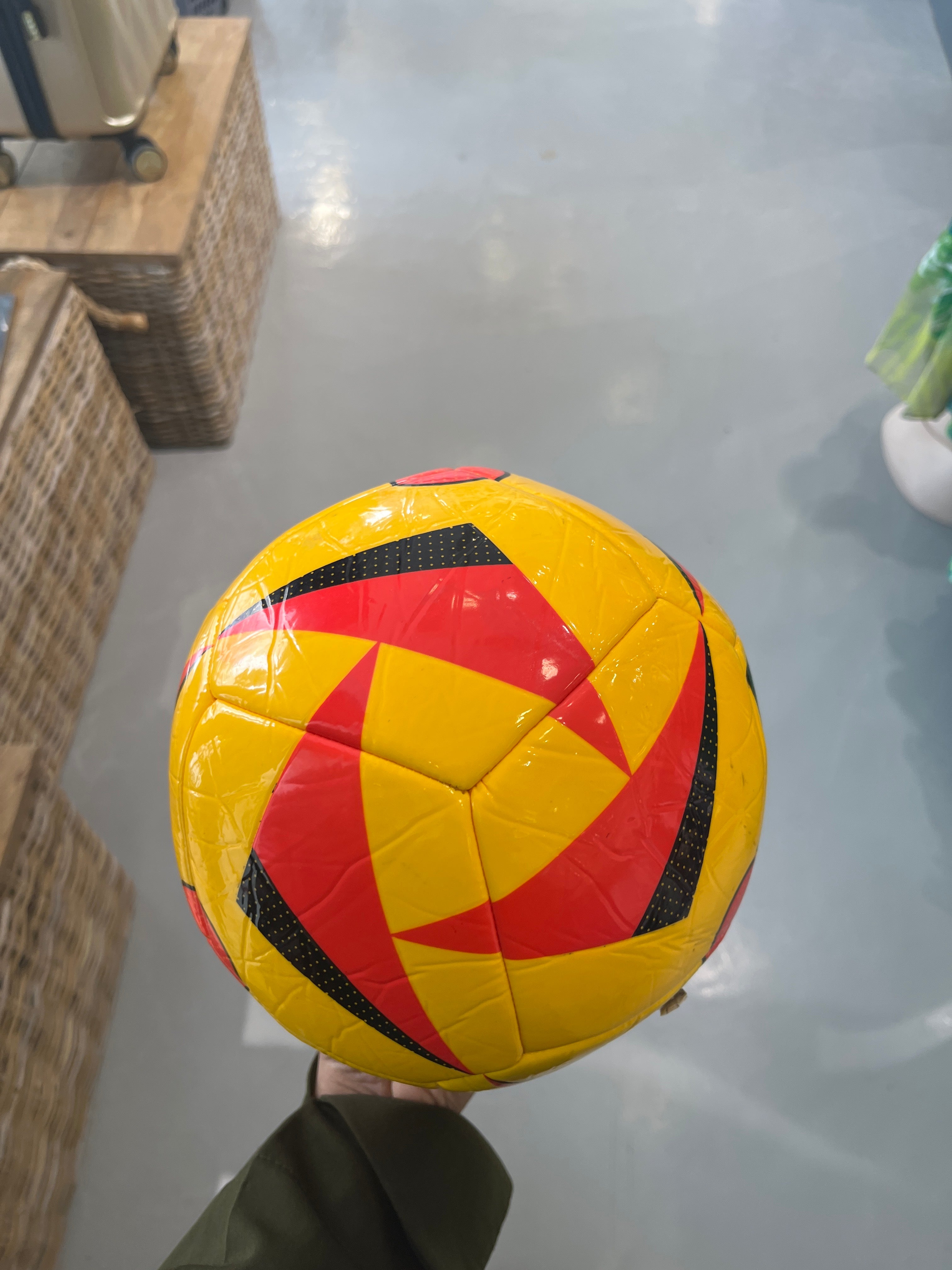 YELLOW-RED FOOTBALL