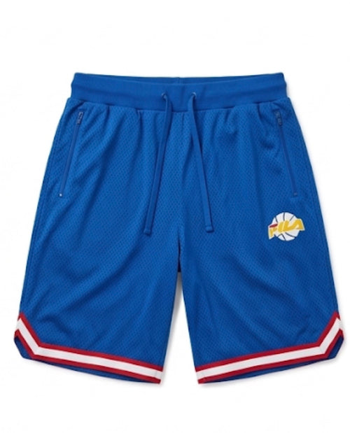 FILA BLUE SHORTS WITH RED AND WHITE STRIPES FOR MEN