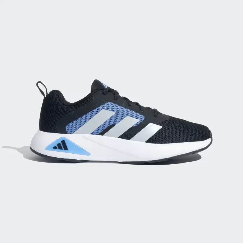 Adidas Footstrike Men's Running Shoes (IQ8971) with breathable mesh upper and supportive cushioning.