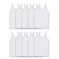 Sizes S- Fruit of the Loom Girls Undershirts Spin Cami Tank Tops 10 Pack