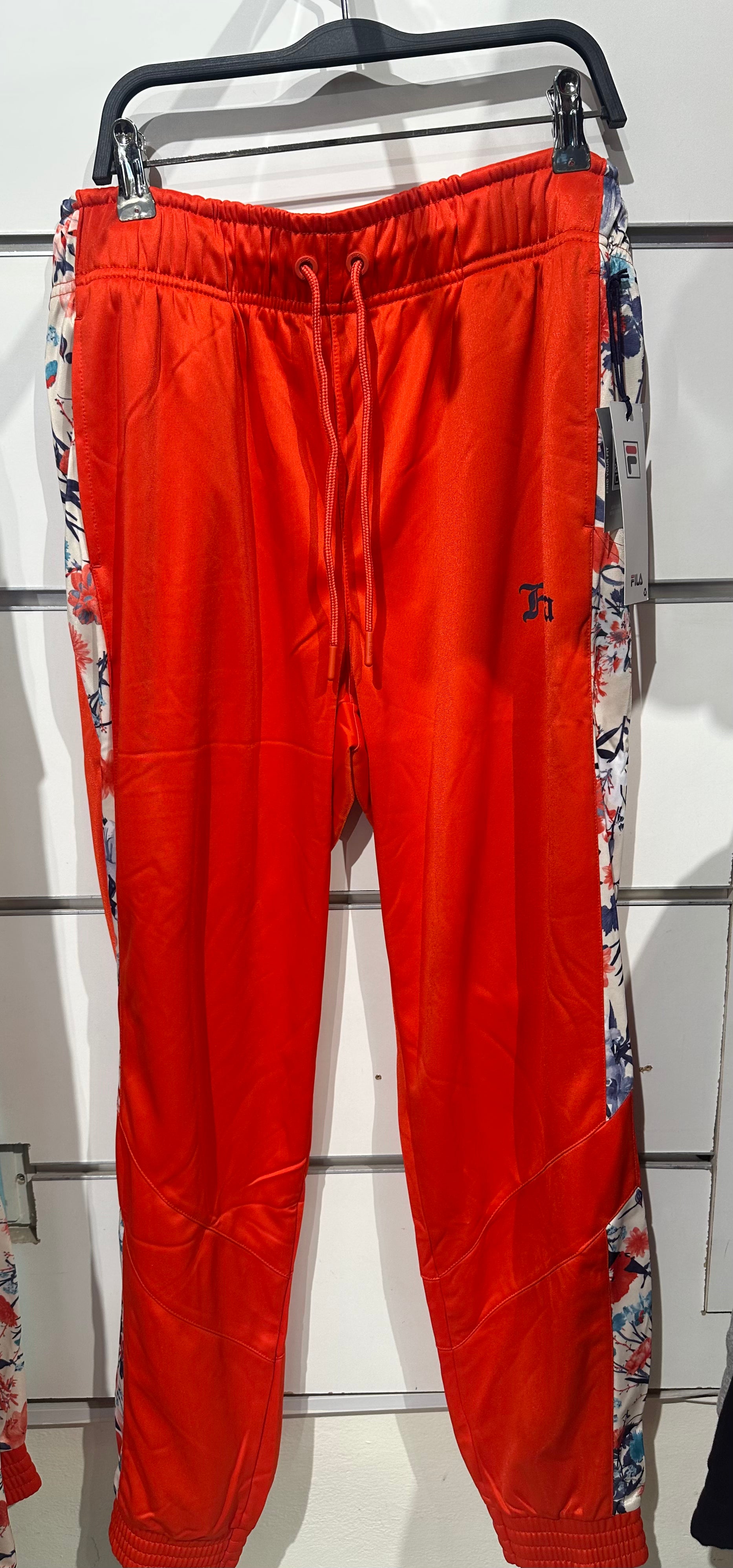 Fila women orange jogging  pant  Lw211148