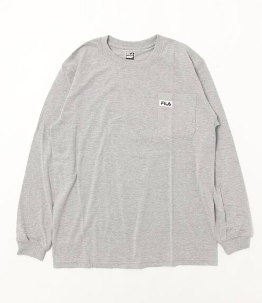 Fila menswear workwear L/s jersey pkt shirt fmt1237-073