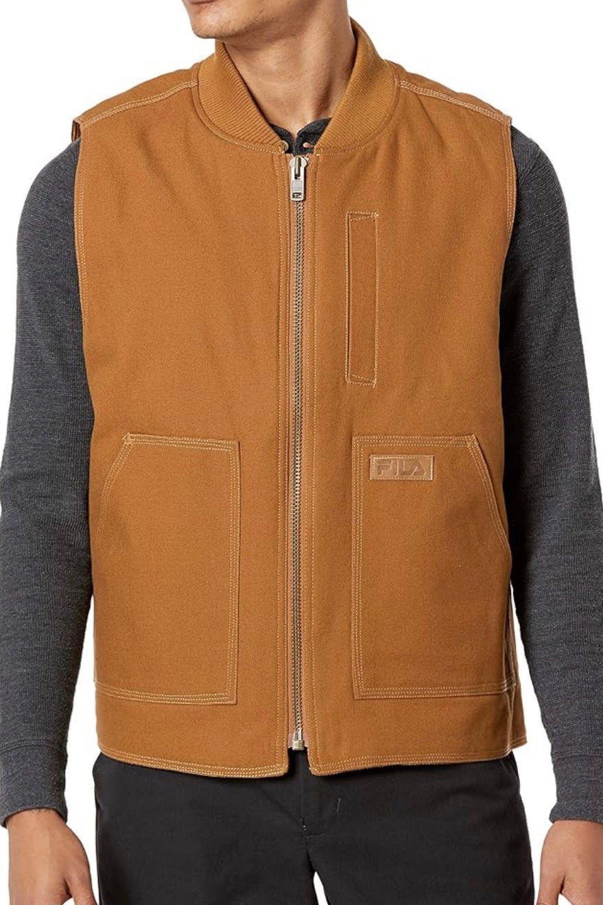 FILA Men's Vest 'Brown' - (FMV4604-971)