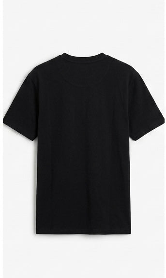 DENIM AND FLOWER BLACK PALM PARADISE T-SHIRT