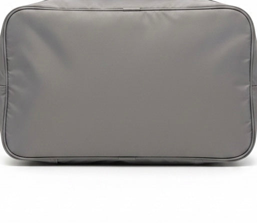 DKNY Solid Zip White Logo Shoe Bag Charcoal     A0S0LS3