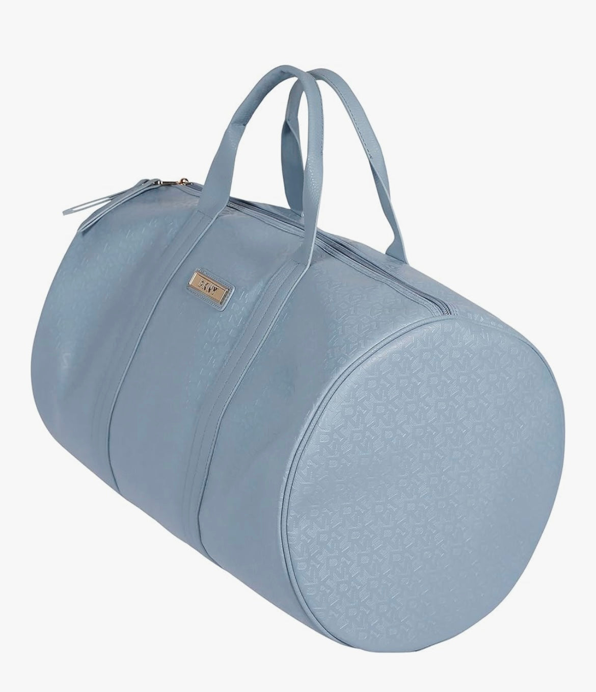 DKNY Autographed large Duffle Ashley Blue Bag Luggage DO120AG2