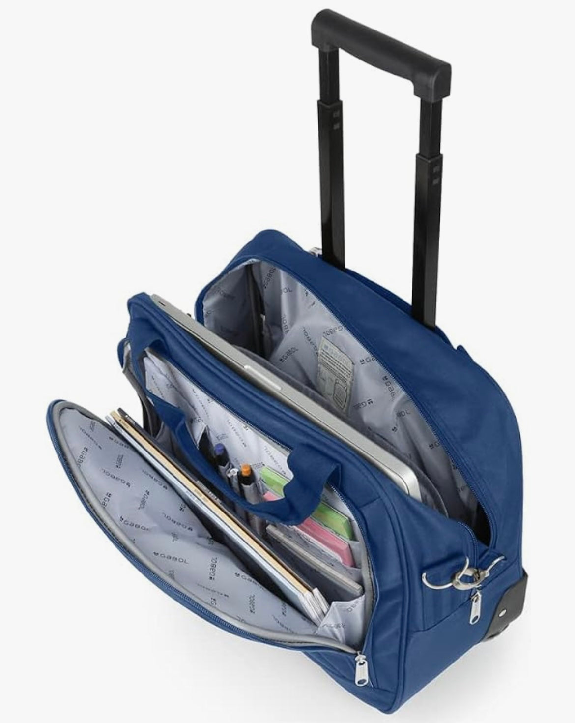 Gabol Navy Stone Negro Backpack Trolley Bag Luggage