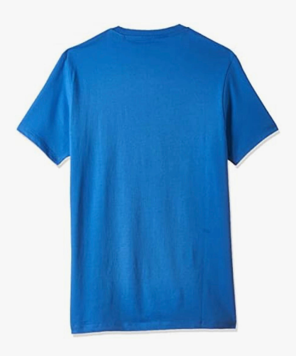 GUESS BLUE MEN’S TRIESLEY TRIANGLE LOGO T-Shirt M1RI72K8FQ1-G7DQ