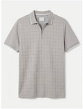 DENIM AND FLOWER GREY MEN’S POLO T-SHIRT