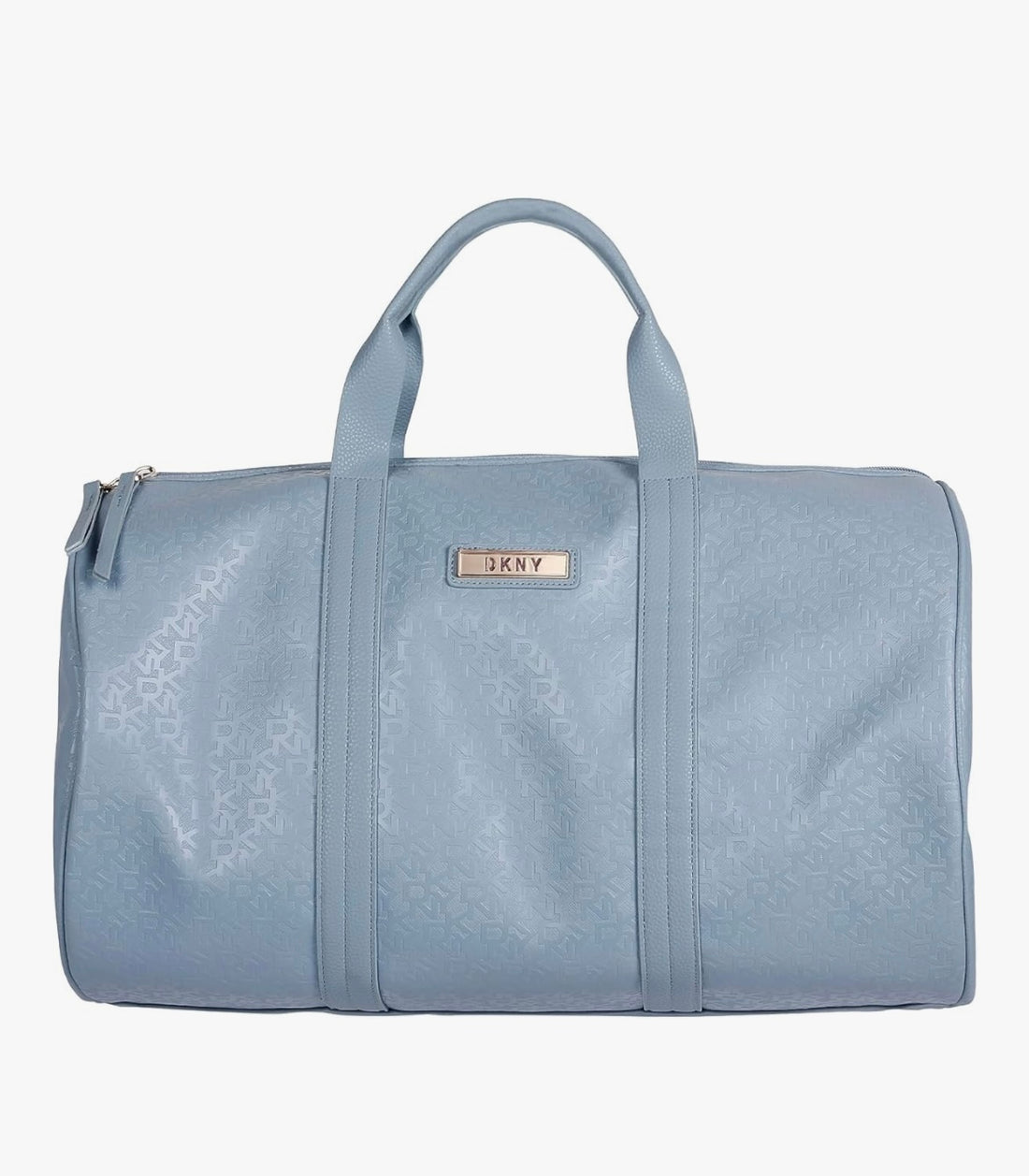 DKNY Autographed large Duffle Ashley Blue Bag Luggage DO120AG2