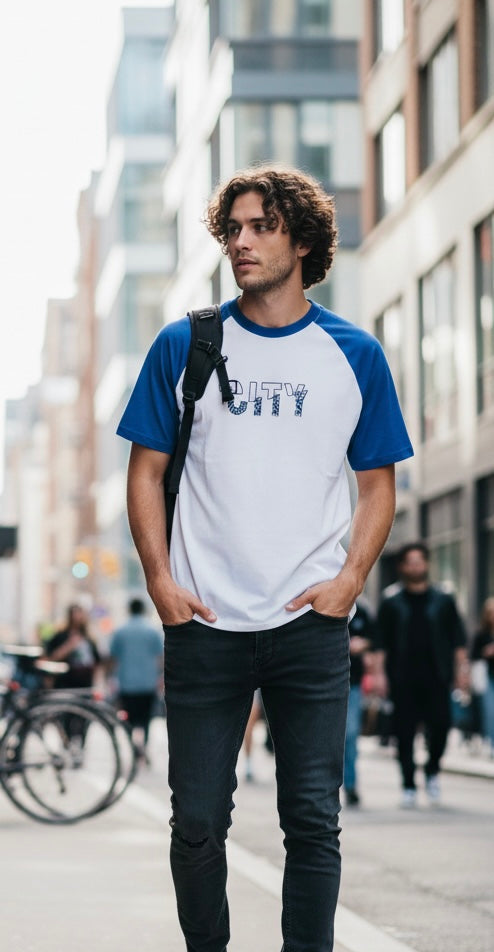Momento Men’s City White T-Shirt M14836
