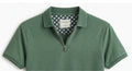 DENIM AND FLOWER GREEN MEN’S POLO T-SHIRT
