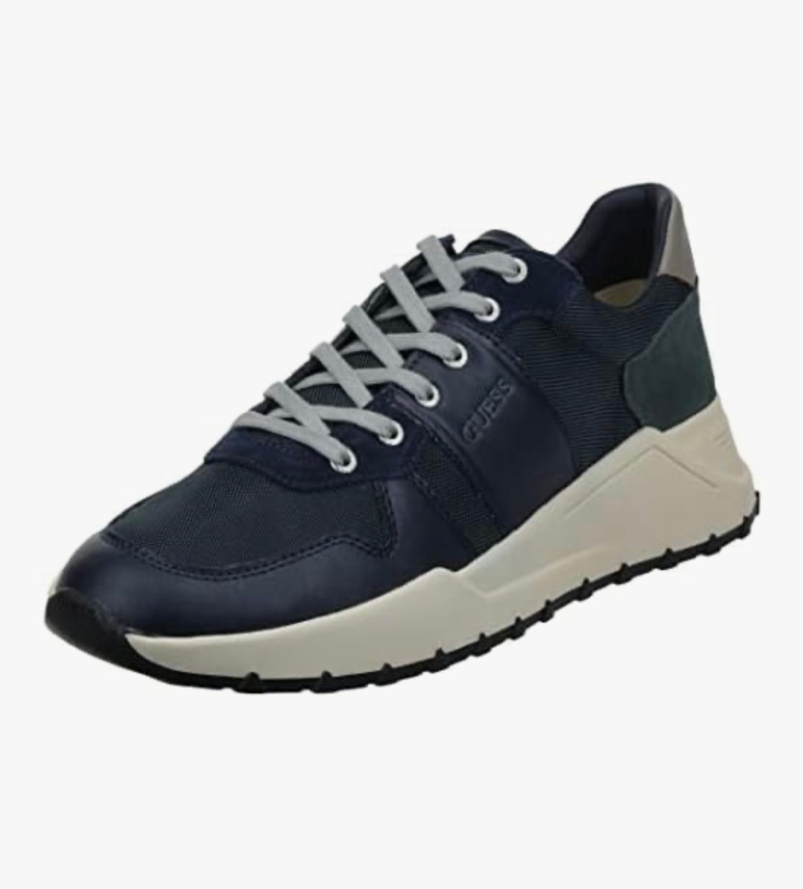 Guess Men’s Blue Luca Sneakers FM8LCVFAB12-DBLUE