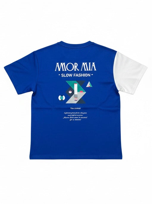 Momento Men’s Amore Mia Blue T-Shirt M14654