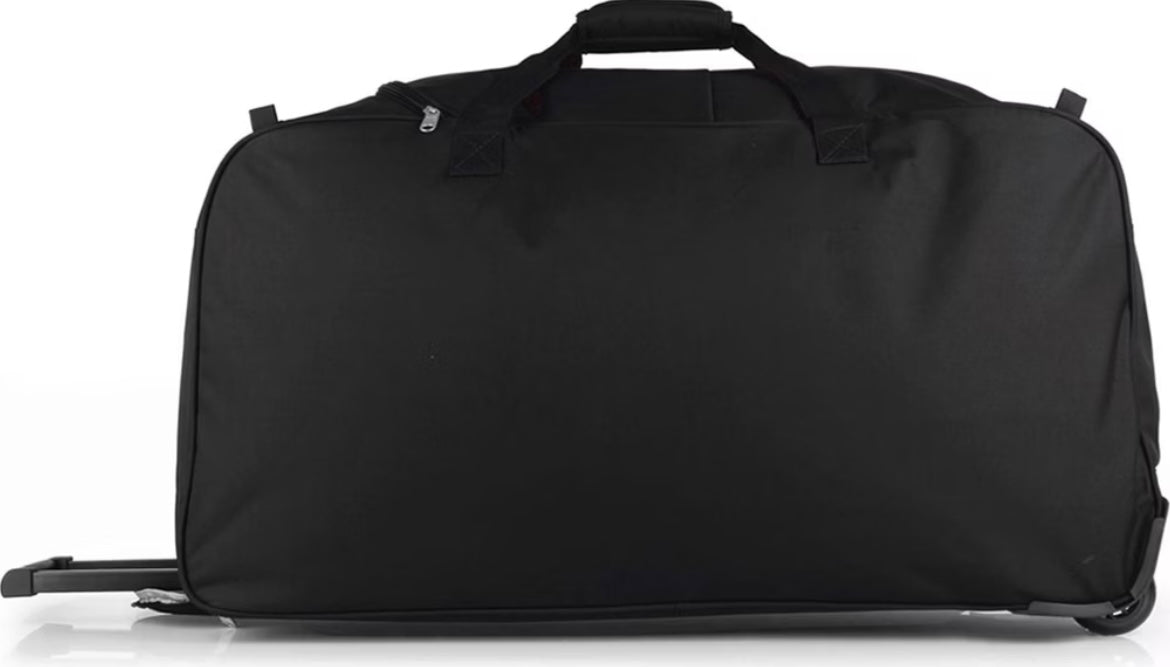 Gabol Black Week Eco Wheeled Duffle Trolley Bag Luggage REF 122315-001
