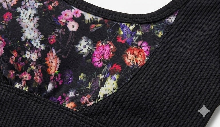 Fila Women’s uplift long printed bra (FW23C253-012)
