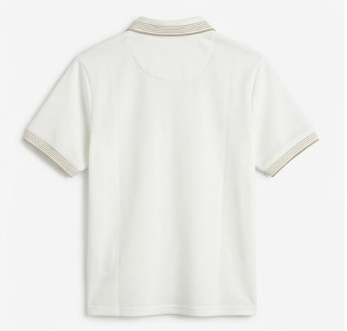 CACTUS MAN BEIGE MEN’S POLO T-SHIRT