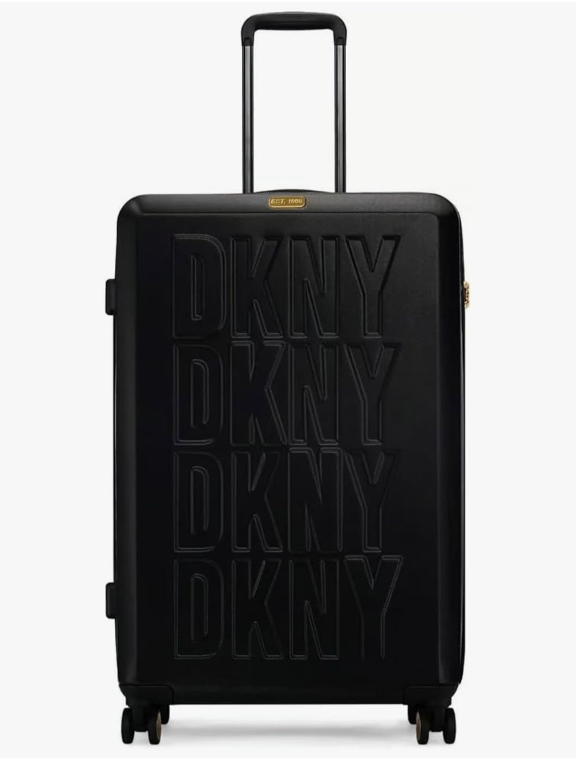 DKNY Echo Upright Black Trolley Bag Luggage DH418E04