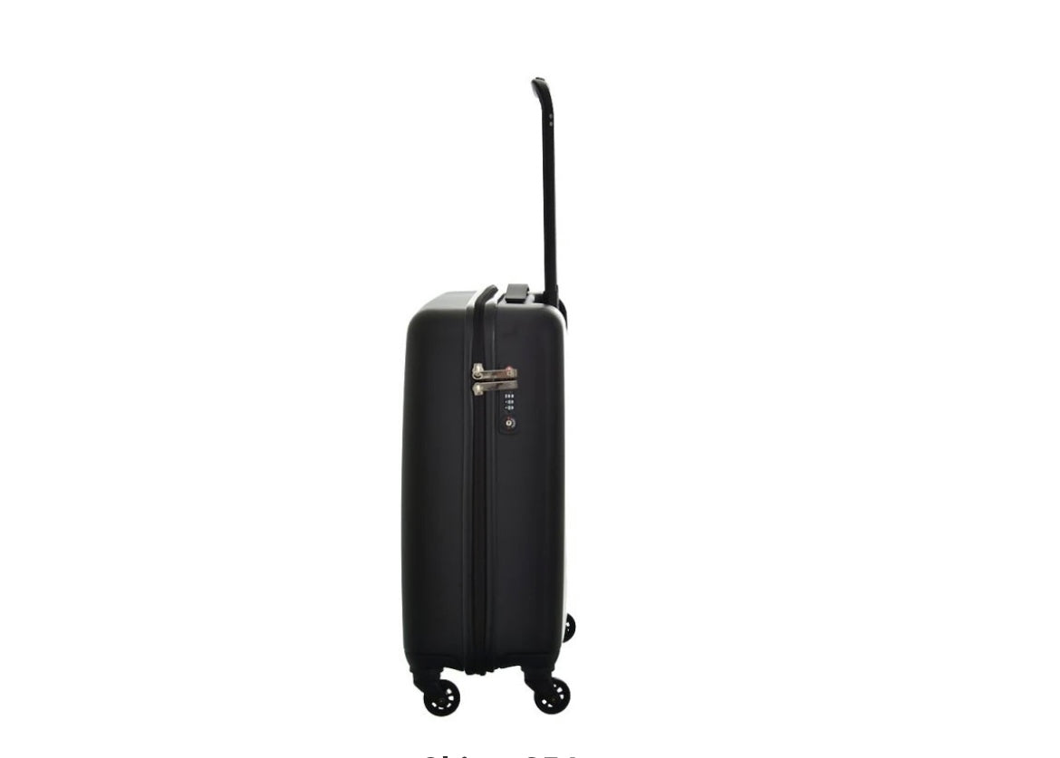 United Colors Of Benetton Black Trolley Bag Luggage