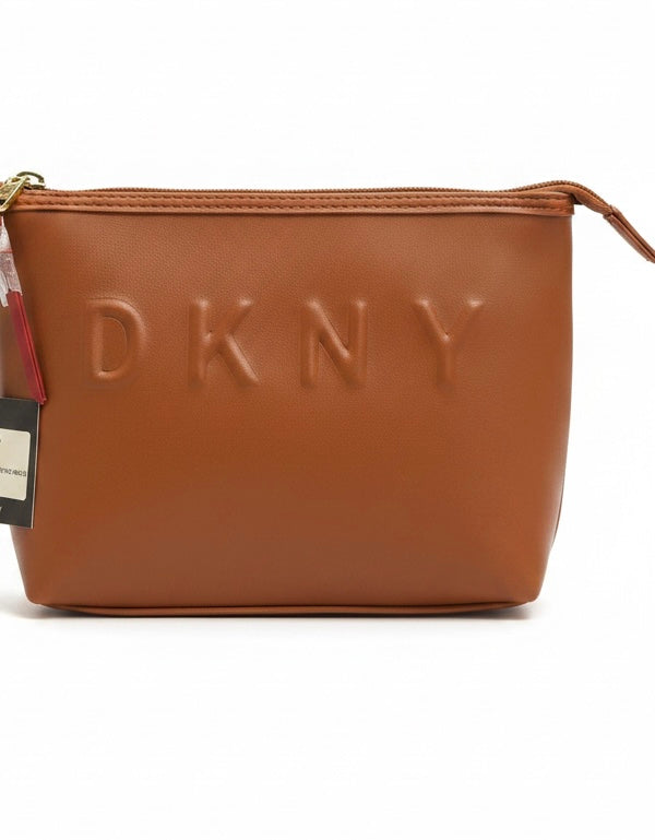 DKNY Large T Stand Brick Pouch Storage Bag Cosmetic Bag DA020TM0
