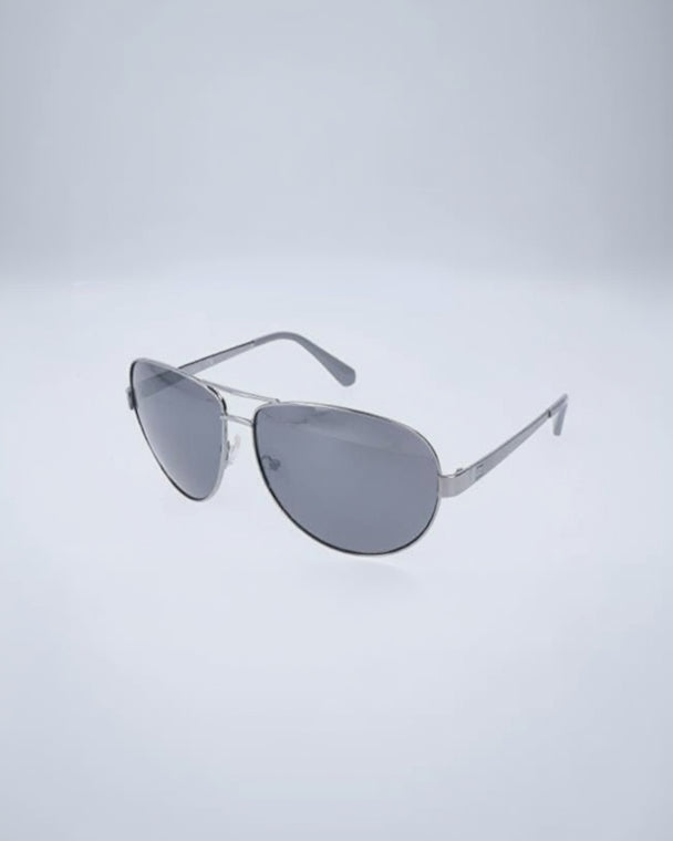 نظارة شمسية رجالي Guess بتصميم Aviator - طراز GU6875 06C -67-13 -140