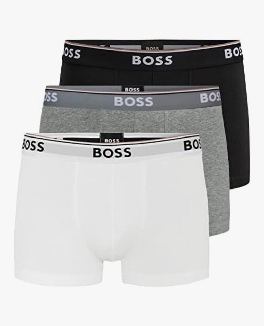 Boss Men’s 95% Cotton 5% Elastane Trunk Boxer 3Pcs set