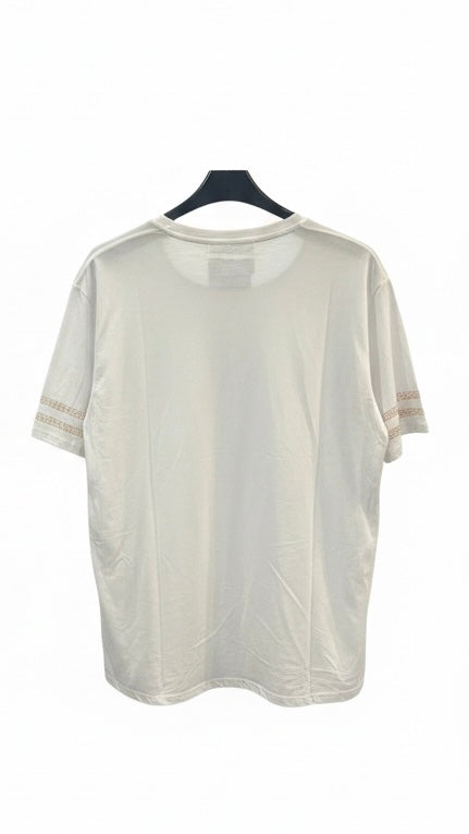HardSoda Men White Millionaire Club Paid T-Shirt