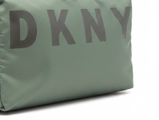 DKNY Solid DKNY Logo Black and Green Shoe bag Cargo DA050LS3