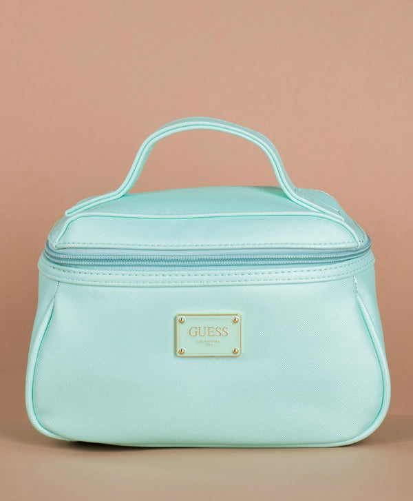 Guess Los Angeles Mint Tote Bag Storage Bag Cosmetic Bah PWBAHIP0261