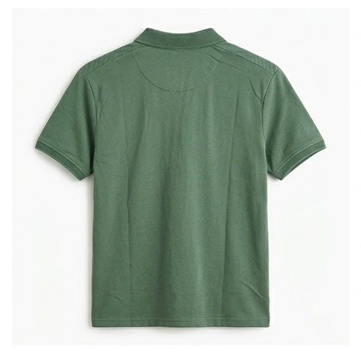 DENIM AND FLOWER GREEN MEN’S POLO T-SHIRT